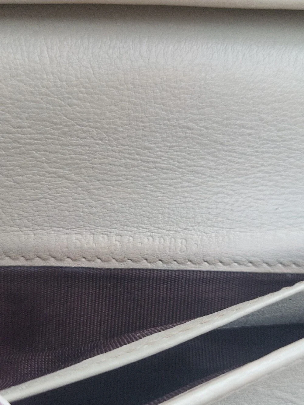 Gucci Embossed GG Leather Wallet with Gold Plaque - Picture 10 of 16
